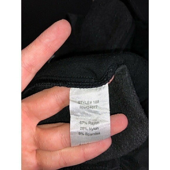 CAbi Dark Gray Women's Size 10 Knee Length Wide Leg Stretch Fit Capri Pants 188 - Picture 6 of 7